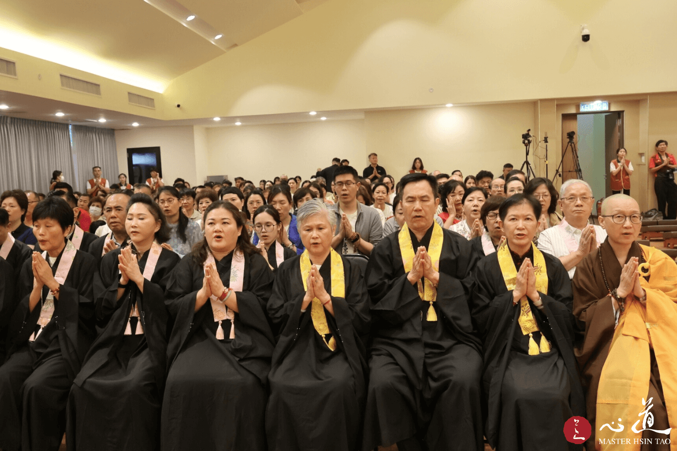 柔佛講堂開光心道法師開示-佛法在世間能夠長久住世，眾生就會有福氣，也能夠讓社會人心得到一份的安定。